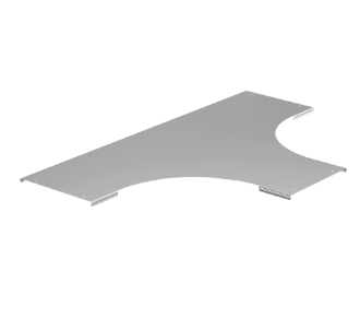 Фотография товара 'IEK Крышка разветвителя лестничного LESTA Т-образного основание 500мм R300 CRT04D-4-500-10'