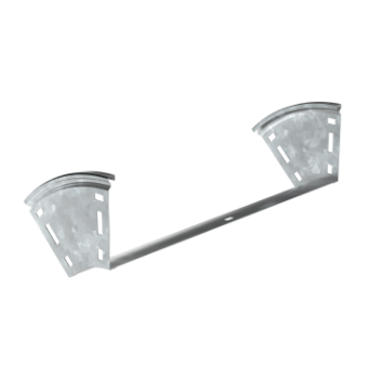 Фотография товара 'IEK ESCA Поворот плавный 45град тип В20 100х600мм HDZ CPV41-0-45-100-600-HDZ'