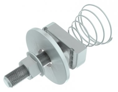 Фотография товара 'IEK Комплект соединительный с конусной пружиной для STRUT-профиля М10х30, CMZ13-SCS-10-030'