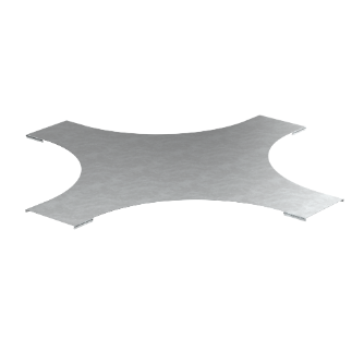 Фотография товара 'IEK Крышка крестовины лестничной LESTA основание 600мм R600 HDZ CKR05D-4-600-10-HDZ'