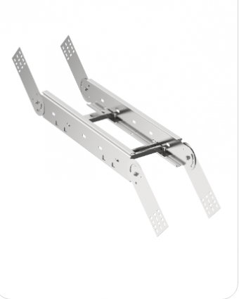 Фотография товара 'IEK Поворот вертикальный шарнирный лестничный LESTA 100х600мм CPV06-4-100-600'