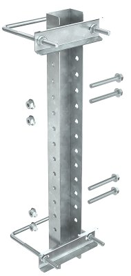 Фотография товара 'IEK Крепление к опорам ограждений 80-100мм для двух консолей, CLM50D-CO-100-2'