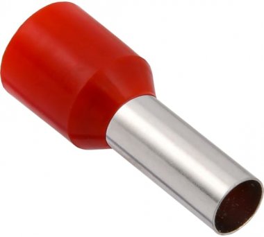 Фотография товара 'IEK Наконечник НШВИ 10-12 10мм2 с изолированным фланцем (100шт/упак) UGN11-012-010-100-G'