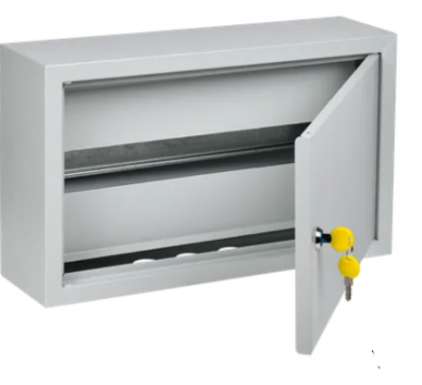 Фотография товара 'IEK Корпус металлический распределительный ЩРн-18з (265х440х120мм) IP31 MKM14-N-18-31-Z-G'