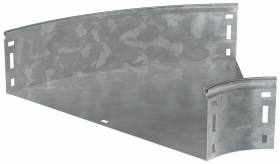 Фотография товара 'IEK Поворот плавный 45град тип Г01 ESCA 100х600мм HDZ, CPG01-0-45-100-600-HDZ'