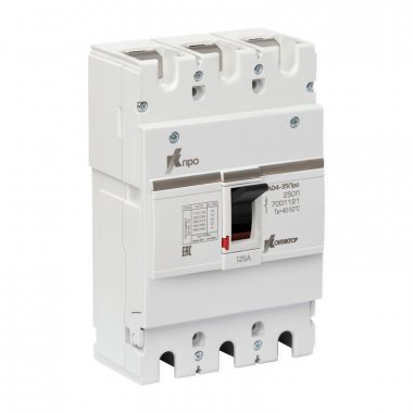 Фотография товара 'IEK 7001121 Выкл. авт. ВА04-35Про 3P 125А Icu-25kA (250П)'