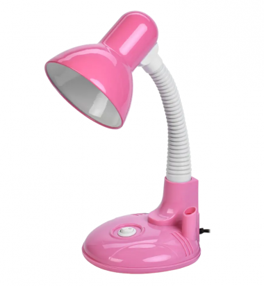Фотография товара 'IEK LIGHTING Светильник настольный 1005 с кармашком Е27 розовый LNNL5-1005-2-VV-40-K14'
