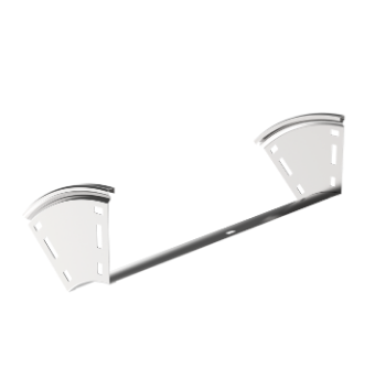 Фотография товара 'IEK ESCA Поворот плавный 45град тип В20 100х400мм CPV41-0-45-100-400'