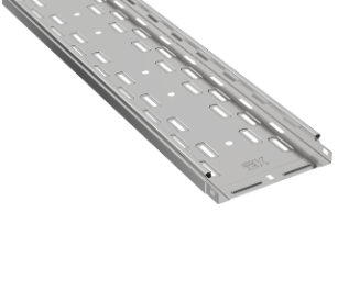 Фотография товара 'IEK ESCA 3 Лоток перфорированный без боковой перфорации 35х200х3000-0,45 ES3-15-035-200-3-045'