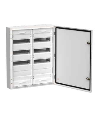 Фотография товара 'IEK TITAN 5 Корпус металлический ЩРн-96 (2х48) 710х570х140мм IP54 белый (одна дверь) TI5-50-N-2X048-54'