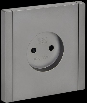 Фотография товара 'IEK FP-R13-10-K46 FORTE&PIANO Роз. без з/к с з/ш в/к 10А FP517'