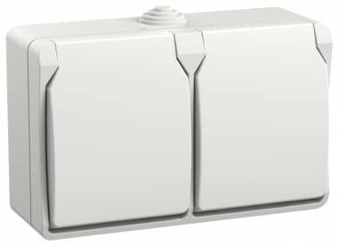 Фотография товара 'IEK ERS22-K01-16-54-DC FORS Роз. 2-я с з/к/ш о/у 16А IP54 РСб22-3-ФБ'