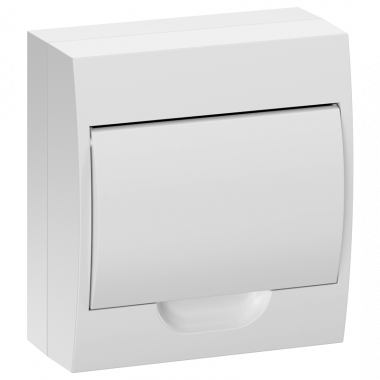 Фотография товара 'IEK MKP13-N-08-41-K01-G Корпус пластиковый ЩРН-П-8 бел. дверь IP41'