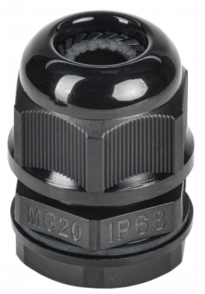 Фотография товара 'IEK YSA20-10-20-68-K02 Сальник MG 20 диаметр проводника 8,5-14мм IP68'