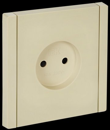 Фотография товара 'IEK FP-R13-10-K10 FORTE&PIANO Роз. без з/к с з/ш в/к 10А FP417'