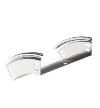 Фотография товара 'IEK ESCA Поворот плавный 45град тип В20 80х500мм CPV41-0-45-080-500'