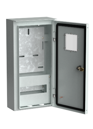 Фотография товара 'IEK TITAN Корпус металлический коттеджный ЩУРн-3/9 (500х250х135мм) У1 IP54 MKM34-N-009-54-ZO'