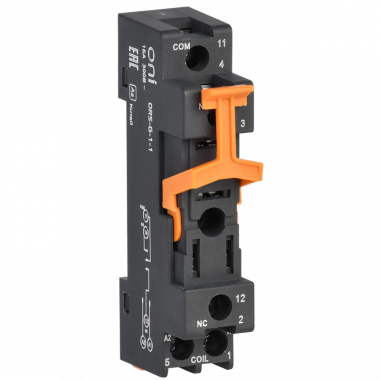 Фотография товара 'IEK ORS-G-1-1-G Розетка ORS-G-1-1 для реле OGR-1 1C ONI'