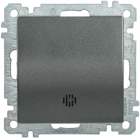 Фотография товара 'IEK Выключатель 1-клавишный с индикацией ВС10-1-1-Б 10А BOLERO, EVB11-K95-10'