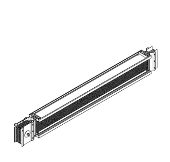 Фотография товара 'IEK LINEBAR Секция прямая 2000-2990мм 630А Al 3L+N+PER IP55 транспортировочная LB-0630A4-35-F-SD'