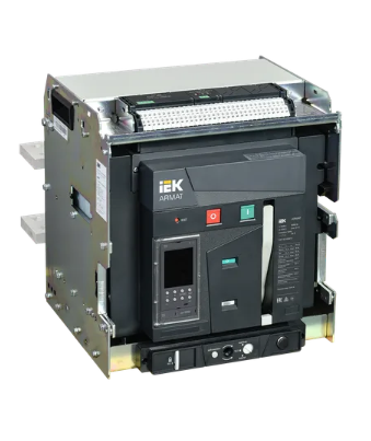 Фотография товара 'IEK ARMAT Воздушный автоматический выключатель выдвижного исполнения 3P F 85кА AR-ACB-3VF-085-3200A-TDCF'