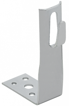 Фотография товара 'IEK ZDP87-11-1-68-80 Держатель проводника круглого 6-8мм угловой h=80мм'