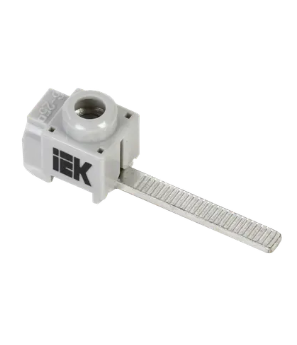 Фотография товара 'IEK Клемма вводная для модульного оборудования КВМ 4-25мм2 (прямой ввод удлиненная) YKVM-4-25-FL'