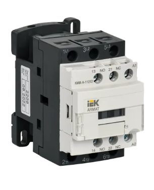 Фотография товара 'IEK ARMAT Контактор КМИ-А-11212 LC1D 12А 230В/АС3 1НО/1НЗ AR-ACC-11-012-230-11'