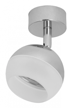 Фотография товара 'IEK LIGHTING Светильник 4011 накладной настено-потолочный под лампу GX53 хром LT-USB0-4011-GX53-1-K23'