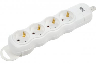 Фотография товара 'IEK WYP10-D-KP-16-04-ZS-K01 Розетка переносная разб. РПр04 4 места'