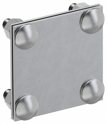 Фотография товара 'IEK ZCC63-14-1-40 Зажим крестообразный пол.-пол. 40мм'