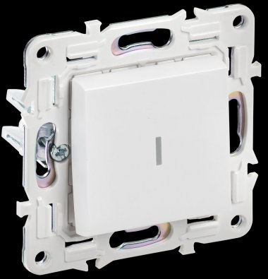 Фотография товара 'IEK SK-V10-1-10-K01 SKANDY Выключ. 1-кл. с инд. 10А SK-V07W'