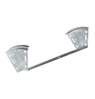 Фотография товара 'IEK ESCA Поворот плавный 45град тип В20 80х400мм HDZ CPV41-0-45-080-400-HDZ'