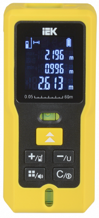 Фотография товара 'IEK Дальномер лазерный DM60 Professional, TIR21-3-060'
