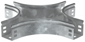 Фотография товара 'IEK Крестовина плавная (тип Г01) ESCA 50х150мм HDZ, CKR01-0-050-150-HDZ'