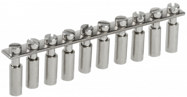 Фотография товара 'IEK Перемычка центральная для КВИ-4мм2 10PIN, YZN30Q-004-10P'