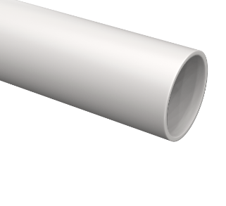 Фотография товара 'IEK Труба гладкая жесткая ПВХ d=16мм белая 2м (50м/компл) CTR10-016-K01-2-050'