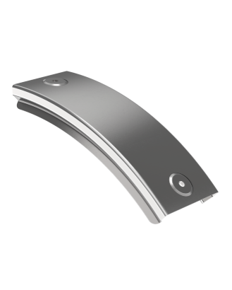 Фотография товара 'IEK Крышка поворота плавного 45град вертикального внешнего (тип В20) ESCA 80мм CPV41D-0-45-080-08'