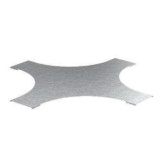 Фотография товара 'IEK Крышка крестовины лестничной LESTA основание 400мм R600 HDZ CKR05D-4-400-10-HDZ'