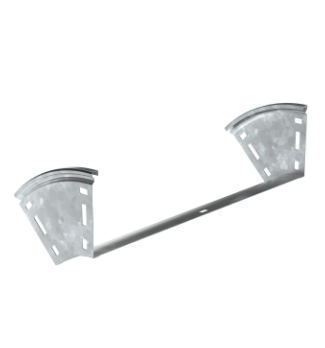 Фотография товара 'IEK ESCA Поворот плавный 45град тип В20 100х500мм HDZ CPV41-0-45-100-500-HDZ'