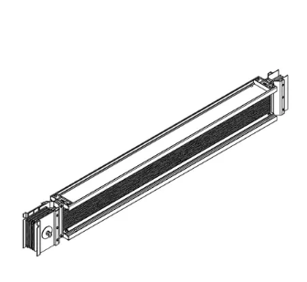 Фотография товара 'IEK LINEBAR Секция прямая 1000-1990мм 4000А Al 3L+N+PER некрашеная IP55 транспортировочная LB-4000A4-25-F-SF'