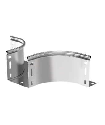 Фотография товара 'IEK ESCA Отвод Т-образный плавный тип Г01 100х200мм COT01-0-100-200'