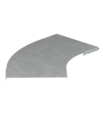 Фотография товара 'IEK Крышка поворота лестничного LESTA 45град основание 300мм R300 HDZ CPG04D-4-45-300-10-HDZ'