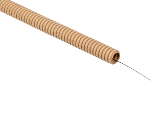 Фотография товара 'IEK ELASTA Труба гофрированная ПВХ d=20мм с зондом сосна (25м) ET-TG21-121-020-025-K34'