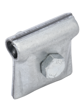 Фотография товара 'IEK Зажим соединительный круглого проводника 6-12мм оцинкованная сталь ZCC80-11-1-16'