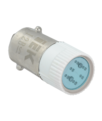 Фотография товара 'IEK Лампа сменная синяя матрица/12В BMS10-012-K07'