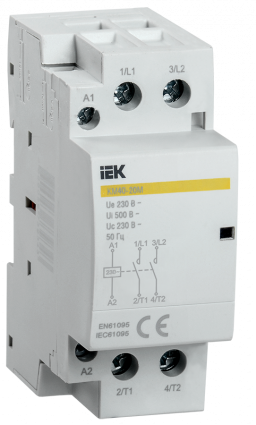 Фотография товара 'IEK Контактор модульный КМ40-20М AC, MKK11-40-20'