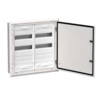 Фотография товара 'IEK TITAN 5 Корпус металлический ЩРв-72 (2х36) 630х625х130мм IP31 белый (одна дверь) TI5-50-V-2X036-31'