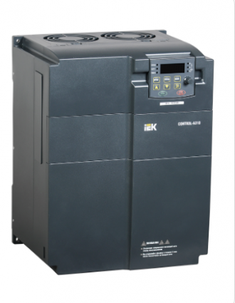 Фотография товара 'IEK Преобразователь частоты CONTROL-A310 380В 3Ф 18,5-22кВт 37-45A со встроенным тормозом CNT-A310D33V18-22ZTEZ'