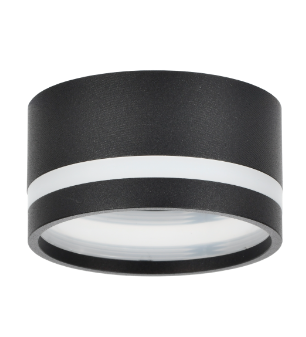 Фотография товара 'IEK LIGHTING Светильник 4032 накладной потолочный под лампу GX53 черный LT-UPB0-4032-GX53-1-K02'